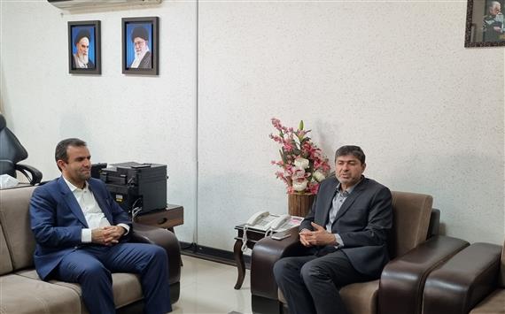 حضور مدیرکل دفتر مدیریت بحران و پدافند غیرعامل شرکت توانیر در شرکت توزیع نیروی برق خوزستان