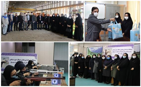 کسب عنوان برتر کشوری بسیج خواهران شرکت توزیع برق خوزستان