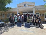 توزیع پنل خورشیدی بین عشایر خوزستان در راستای ترویج فرهنگ مصرف انرژی پاک
