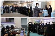 کسب عنوان برتر کشوری بسیج خواهران شرکت توزیع برق خوزستان